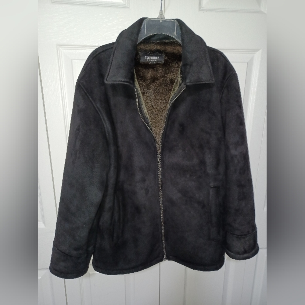Men's Luxurious Claiborne Faux Shearling Size Medium